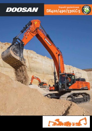 Pásová rypadla Doosan DX420LC-5