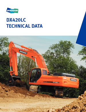 Pásová rypadla Doosan DX 420 LC