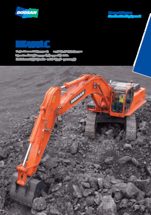 Pásová rypadla Doosan DX 480 LC