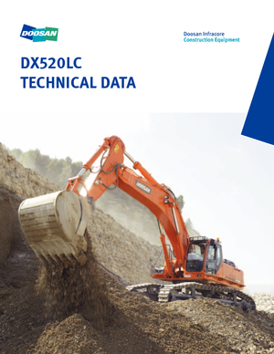 Pásová rypadla Doosan DX 520 LC