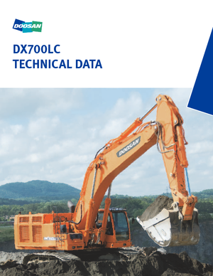 Pásová rypadla Doosan DX700LC