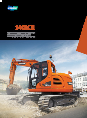 Pásová rypadla Doosan DX140LCR-5