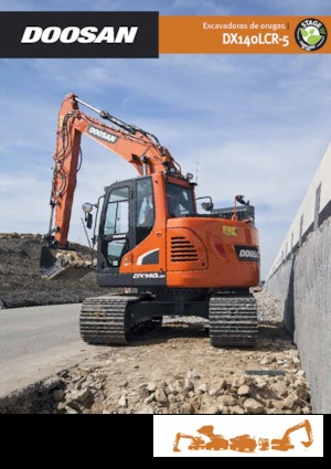 Pásová rypadla Doosan DX140LCR-5