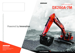 Pásová rypadla Doosan DX200A
