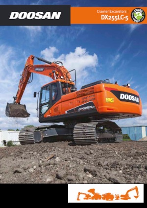 Pásová rypadla Doosan DX255LC