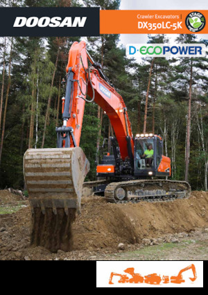 Pásová rypadla Doosan DX350LC-5K