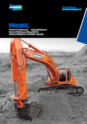 Pásová rypadla Doosan DX420LC-7