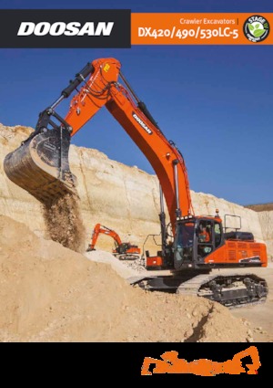 Pásová rypadla Doosan DX530NLC-5