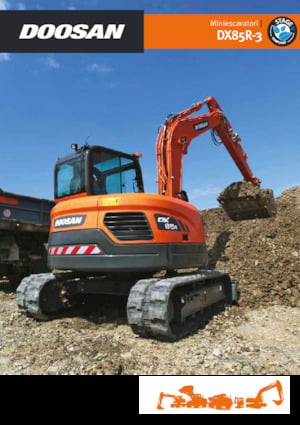 Pásová rypadla Doosan DX85R-3