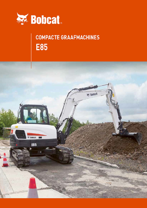 Pásová rypadla Bobcat E85