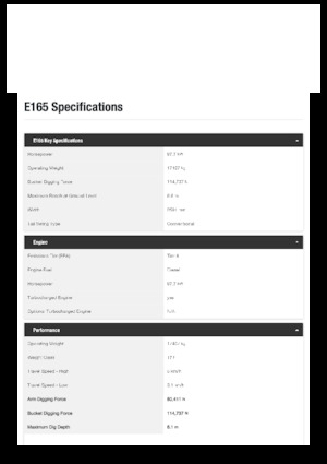 Pásová rypadla Bobcat E165