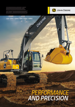 Pásová rypadla John Deere Construction E240-II