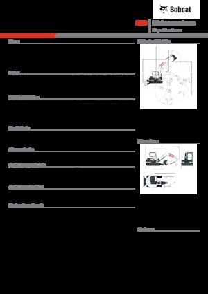 Pásová rypadla Bobcat E88