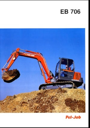 Pásová rypadla Pel-Job EB 706 CV **