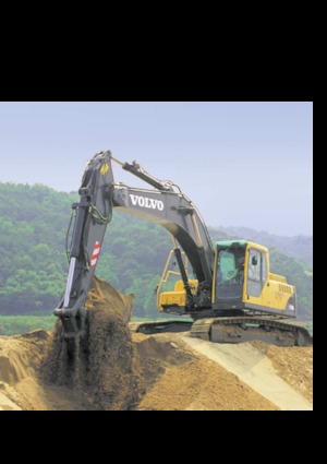 Pásová rypadla Volvo EC140B