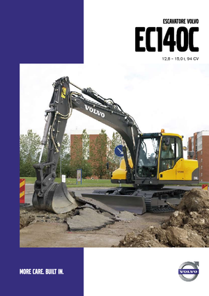 Pásová rypadla Volvo EC140CL