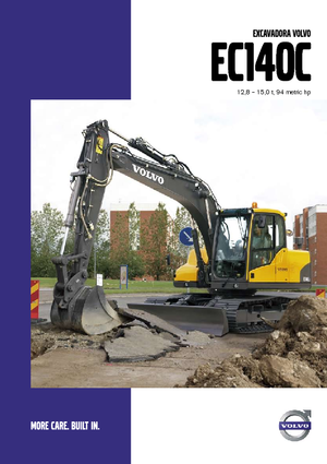 Pásová rypadla Volvo EC140CL