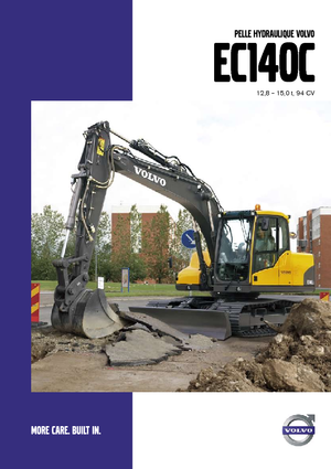 Pásová rypadla Volvo EC140CL