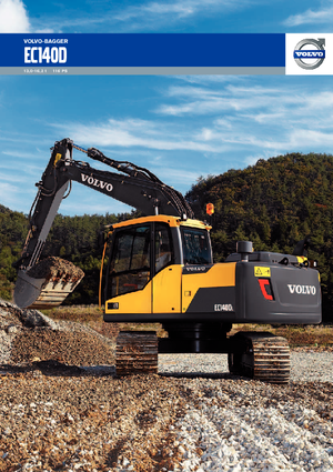 Pásová rypadla Volvo EC140DL