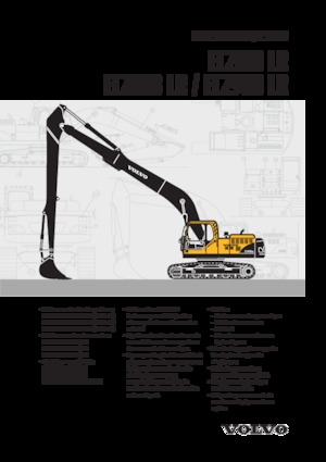 Pásová rypadla Volvo EC210B