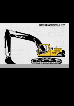 Pásová rypadla Volvo EC210B