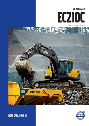 Pásová rypadla Volvo EC210CLD