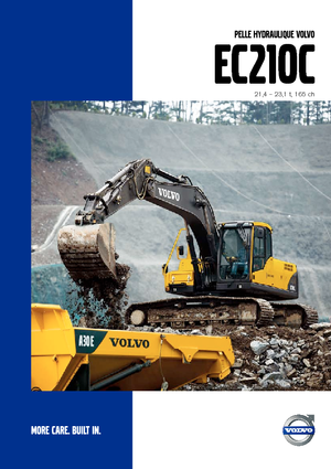 Pásová rypadla Volvo EC210CLD