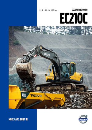Pásová rypadla Volvo EC210CNL