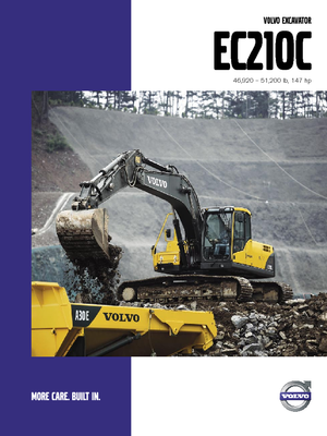 Pásová rypadla Volvo EC210CNL
