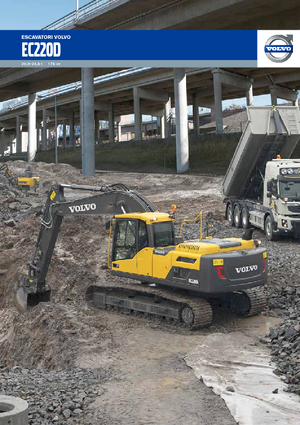 Pásová rypadla Volvo EC220DNL