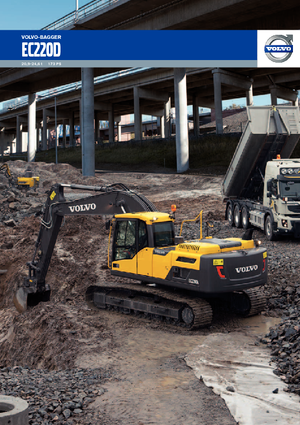 Pásová rypadla Volvo EC220DL