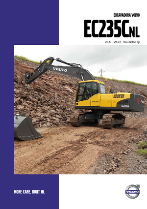 Pásová rypadla Volvo EC235CNL