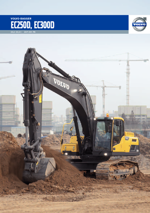 Pásová rypadla Volvo EC300DL