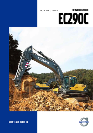 Pásová rypadla Volvo EC290CL