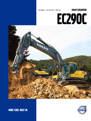 Pásová rypadla Volvo EC290CL