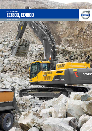 Pásová rypadla Volvo EC380DL