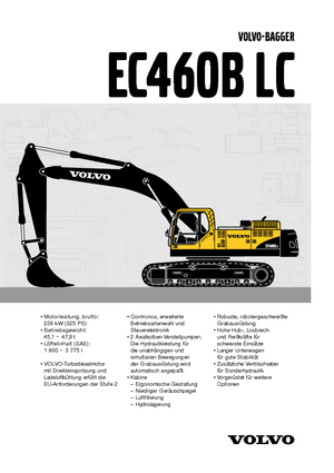 Pásová rypadla Volvo EC460BLC