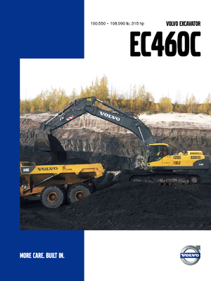 Pásová rypadla Volvo EC460CL