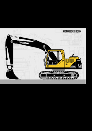 Pásová rypadla Volvo EC135B LC