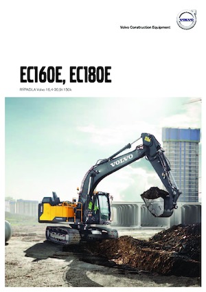 Pásová rypadla Volvo EC180EL
