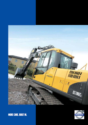 Pásová rypadla Volvo EC180C