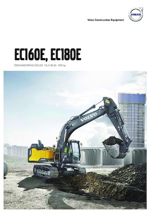 Pásová rypadla Volvo EC180EL