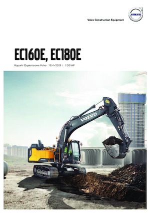Pásová rypadla Volvo EC180EL
