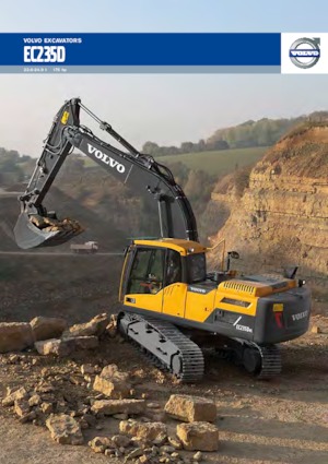 Pásová rypadla Volvo EC235DNL