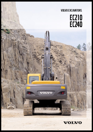Pásová rypadla Volvo EC210