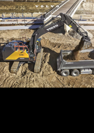 Pásová rypadla Volvo EC250ENL Hybrid