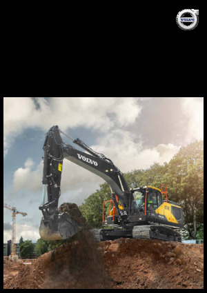 Pásová rypadla Volvo EC250ERL