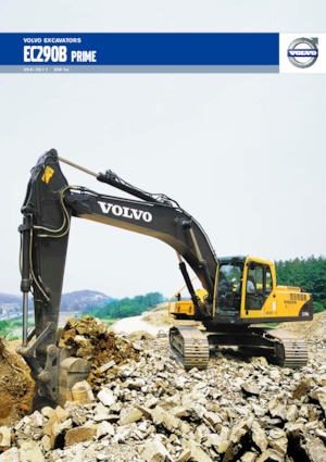 Pásová rypadla Volvo EC290B Prime
