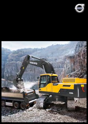Pásová rypadla Volvo EC350D