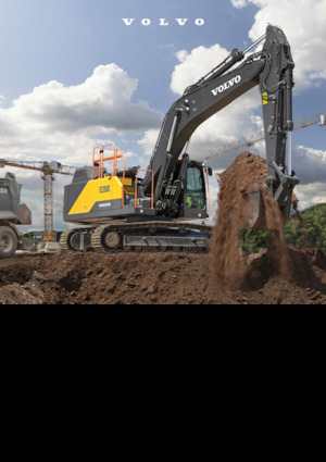 Pásová rypadla Volvo EC350ENL Hybrid